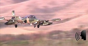 Cessna A-37 Dragonfly jet attack aircraft