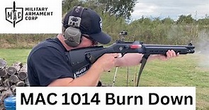 Military Armament Corp...MAC 1014 Burndown...250 Rounds in 1 Hour