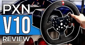 PXN V10 Review | The NEWEST Entry-Level Force Feedback Wheel!