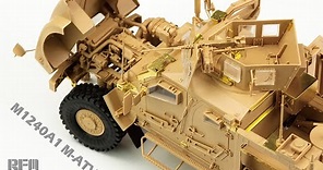 UNBOXING M1240A1 M-ATV US MRAP ALL TERRAIN VEHICLE by RAYFIELD MODEL