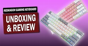 Redragon K617 Fizz 60% Mechanical Keyboard Review
