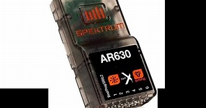 Spektrum AR630 6 Channel AS3X Safe Receiver, SPMAR630