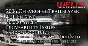 2006 Chevrolet Trailblazer P0171 Diagnostics