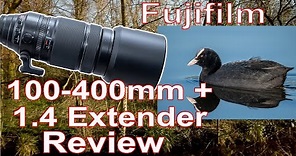 Fujifilm 100 400mm lens +1 4 Extender Review with sample images.