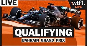 2020 F1 Bahrain GP Qualifying Watchalong | WTF1 Live
