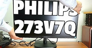 Cheap Thin Bezel 27 Monitor: Philips 273V7Q