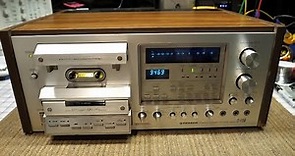 Pioneer CT F1250 Cassette Deck Part 7 Attempt at Record Alignment