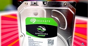 Seagate Barracuda 8tb REVIEW and UNBOXING w/ BENCHMARKS
