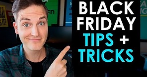 Black Friday Hacks — 5 Black Friday Tips and Tricks