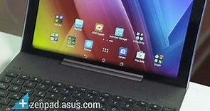 Work and play with the Audio Dock | ZenPad 10 | ASUS