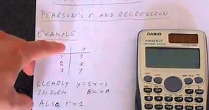 Casio Fx-991ES PLUS Statistics: Standard Deviation, Normal Distribution and Regression