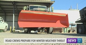 Snow is in the forecast, how are crews preparing to keep roads clear?