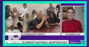 16 families celebrate National Adoption Day