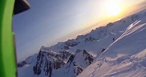 See skier s terrifying 1,600-foot fall off cliff