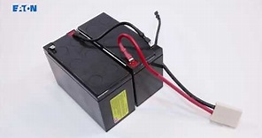 Eaton Ellipse ECO 1600 - Replacing the batteries