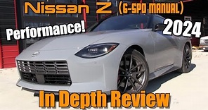 2024 Nissan Z Performance (6-spd Manual): Start Up, Test Drive & In Depth Review