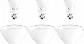 Sunco 6 Pack BR40 Light Bulb, LED Indoor Flood Light, 1400 LM, Dimmable, 5000K Daylight White, E26 Base, Recessed Can Light, High Lumen, Flicker-Free - UL & Energy Star, 120W Equivalent 17W