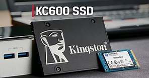 Up to 2TB 2.5 and mSATA SSD with Hardware-based Self-encryption – Kingston KC600
