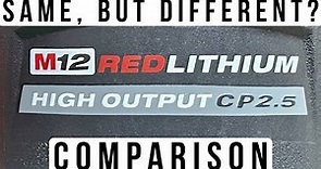 Milwaukee M12 High Output CP2.5 Battery | Comparison and Review