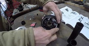 Detailed Evinrude Water pump replacement