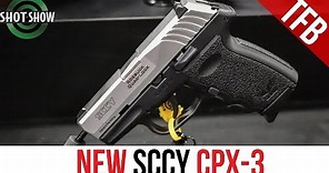 [SHOT Show 2019] NEW SCCY Doublestack .380 Pistol: The CPX-3