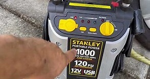 Stanley J5C09 Portable Power Jump Starter