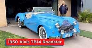 Alan Bratt: 1950 Alvis TB14 Roadster