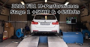 BMW F31 320d M-Performance Stage 1 ECU Upgrade +57HP & +65lbfts