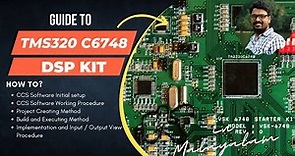 How to set up TMS320 C6748 - DSP kit | Complete setup procedure | Step by step | Part 1