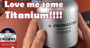 Citizen Promaster Titanium BN0200-56E Unboxing
