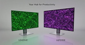 Dell UltraSharp 24 and 27 USB-C Hub Monitors – U2421HE and U2721DE