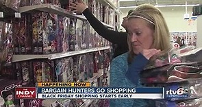 Bargain hunters out in full force on Black Friday
