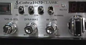 Cobra 25 LTD Classic - CB Radio Review