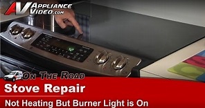 GE Cooktop Repair - Front Burner Not Heating - Built in Switch - Diagnostics & Troubleshooting