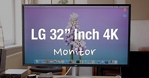 LG UHD 4K VA-Panel Monitor Review 32UL750-W