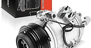 A-Premium Air Conditioner AC Compressor with Clutch Compatible with Toyota Tundra 2007-2009, 4Runner 2003-2009, Sequoia 2001-2007 & Lexus GX470 2003-2009, V8 4.7L