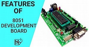 Learn Features of 8051 Development Board | Atmel AT89S52 Microcontroller Project Kit | MY TechnoCare