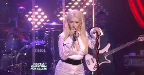 Christina Aguilera -- Something s Got A Hold On Me FULL HD live on Ellen