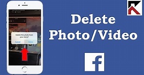 How To Delete Photo Or Video You Have Posted On Facebook Story