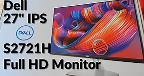 Dell Monitor S2721H vs S2721HN vs S2721HS - Almost borderless Full HD 27 IPS monitor