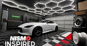 Transforming My TRASHED Garage Into A SHOWROOM Style DREAM Garage in 10 mins!