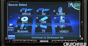 Kenwood DNX9140 In-Dash Navigation Receiver Demo | Crutchfield Video