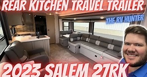 2023 Salem 27RKX | Rear Kitchen RV with Versa Lounge Under 33k!!