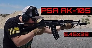 PSA AK 105 in 5.45x39 - Triangle Folder With Upgrades