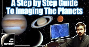 How to image the Planets: Using PIPP, Autostakkert, Registax and GIMP