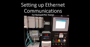 Ethernet/IP Communication Setup for 1734-AENT and Powerflex 40 with 22-COMM-E adapter