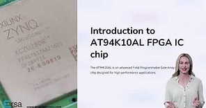 Microchip Technology AT94K10AL FPGA IC chip description, key features and application.