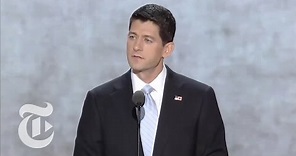 Election 2012 | Paul Ryan s RNC Speech | The New York Times