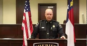 New Bern Live - Sheriff s press conference