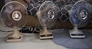 My portable fan collection of 2023